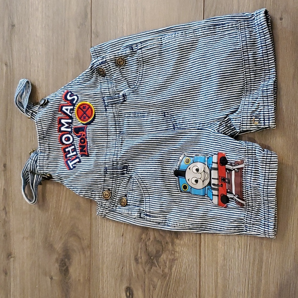 18M Thomas the Tank Engine shortalls